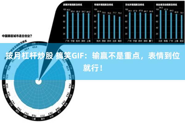 按月杠杆炒股 搞笑GIF：输赢不是重点，表情到位就行！