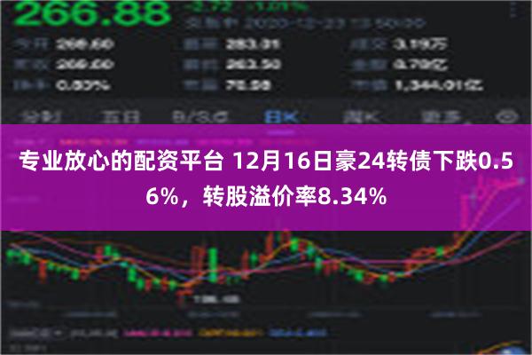 专业放心的配资平台 12月16日豪24转债下跌0.56%，转股溢价率8.34%