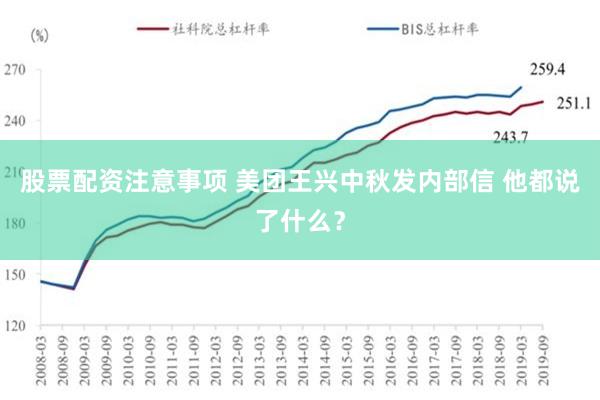 股票配资注意事项 美团王兴中秋发内部信 他都说了什么？